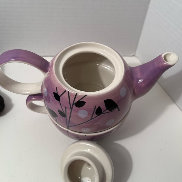 Cha Cult teapot and cup combo. New - Picture 3 of 6